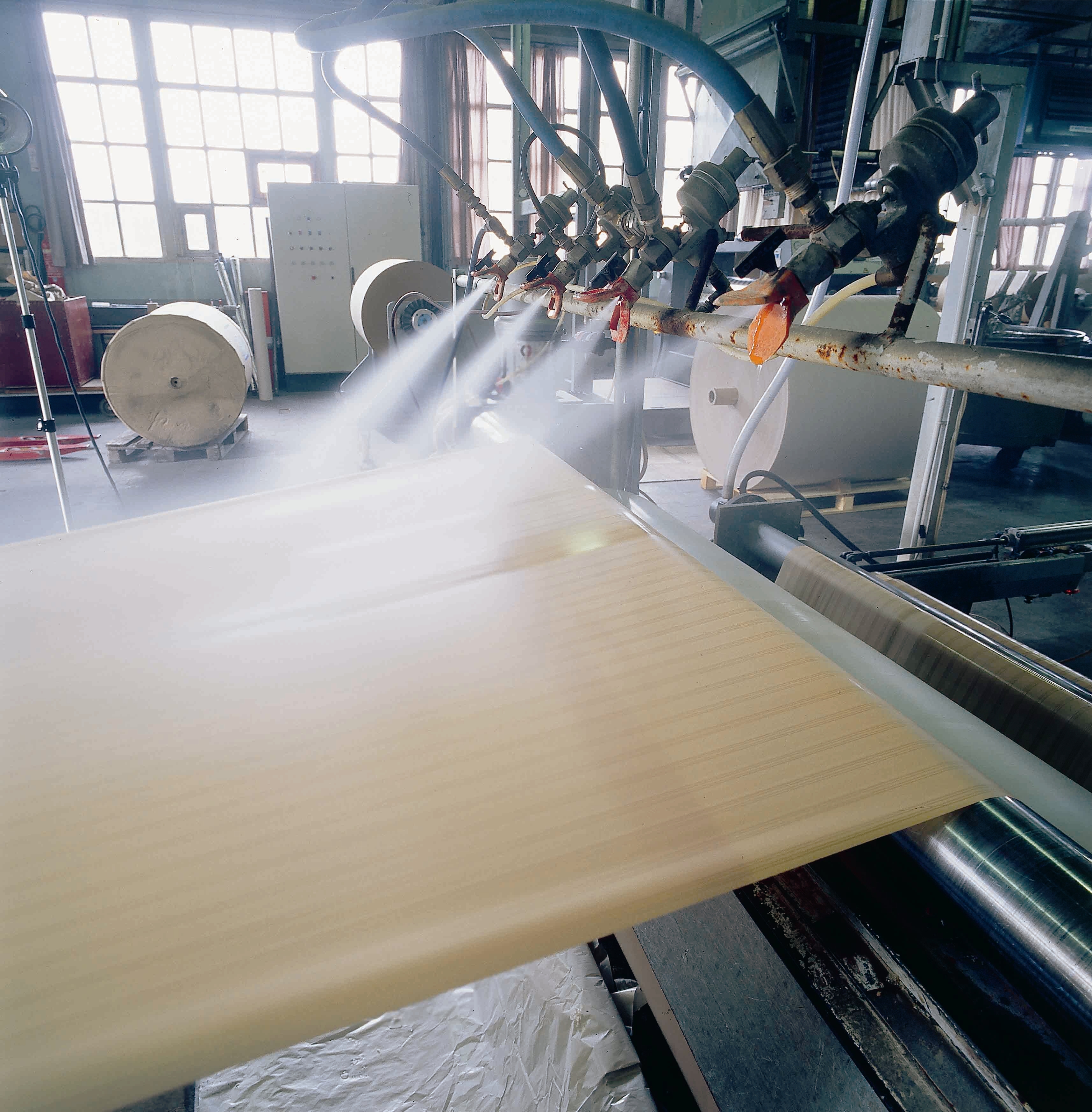 non-slip paper - production